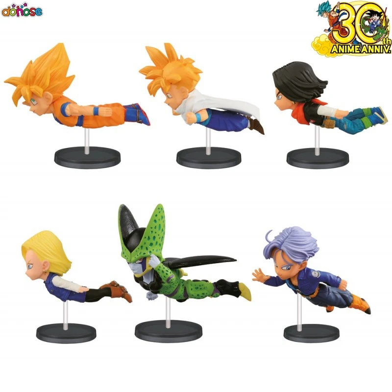 Dragon Ball Z 30th Anniversary Vol. 3 WCF Assorted Figures Goku/ Android 18/ Cell  PVC Action Figure Collection Model Kids Toy