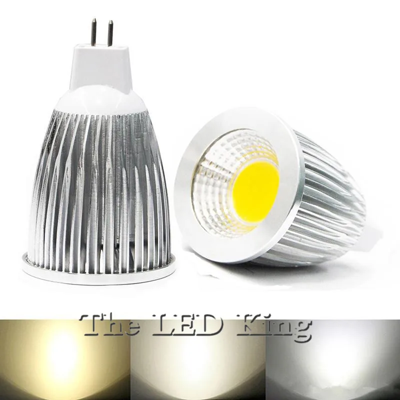 10X CREE GU10 MR16 COB светодиодный светильник 220V 12V 9 Вт 12 15 Светодиодный точечный лампа