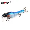 Leurre de pêche FTK 95mm 13g Wobblers coulants 2 Segments Multi Jointed métal queue nageur appât brochet leurre appâts durs pour truite basse ► Photo 1/6