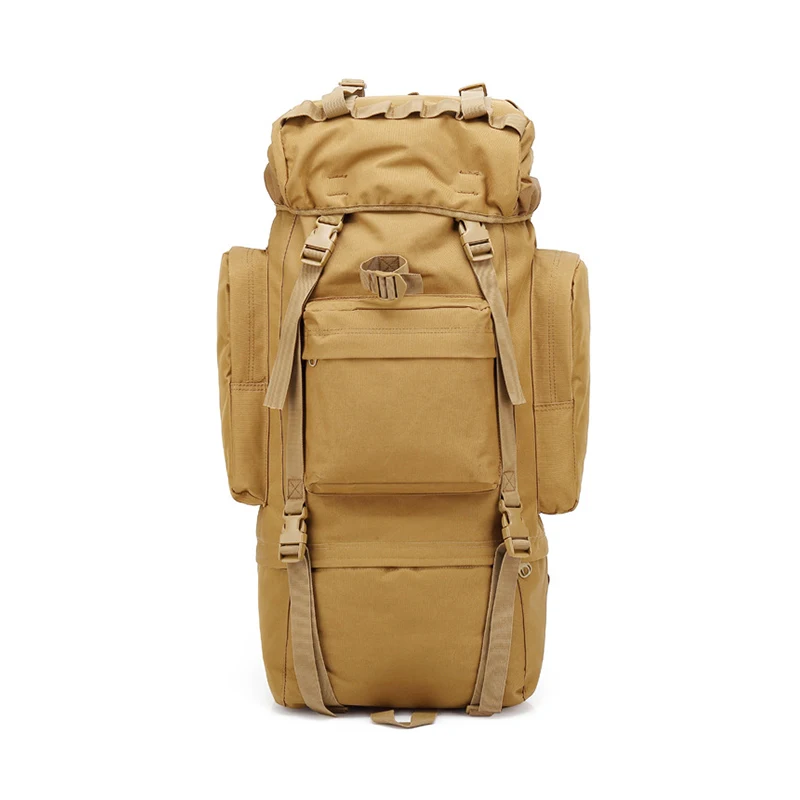 

Outdoor Camouflage Backpacks 65L Waterproof Hiking Camping Sports Backpacks Tactical Military Bags Free Shipping BL023