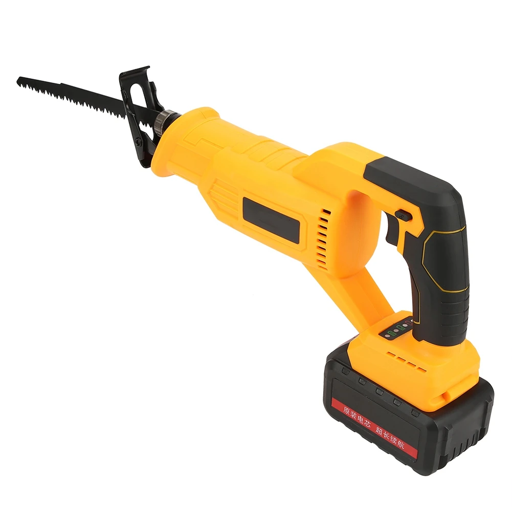 

21V Handheld Reciprocating Saw Brushless High Capacity Lithium Battery Cordless Reciprocating Saw New