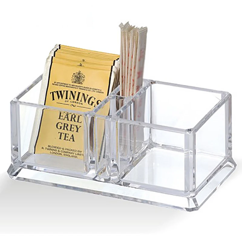 Napkin Toothpick Holder Tea Bag Sugar Box Restaurant Business Card Remote Controller Phone Rack Hotel Tools Acrylic | Дом и сад