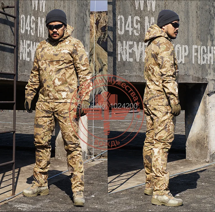 

Chiefs Men's Military BDU Tactical Combat Hunting T Shirt & Pant Outer camouflage CS training uniform suits