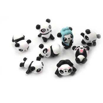 

Kawaii 8Pcs/set Panda Action Figures Mini PVC Preschool Toy Set Peripherals Kids Children Birthday Gift