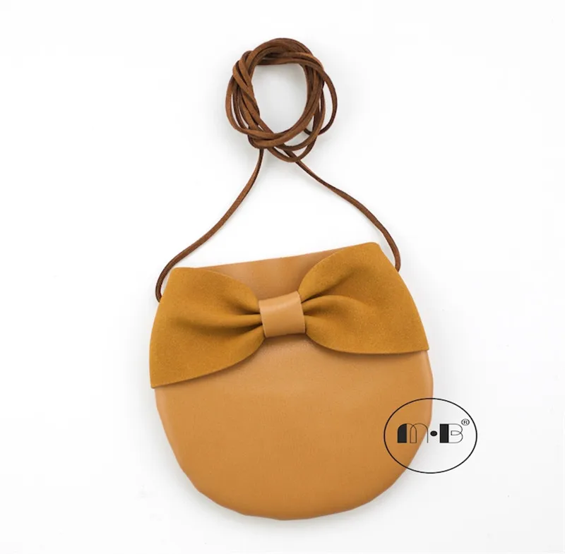 Bow Tie EnkeliBB, Детские аксессуары для девочек, милая сумка из искусственной кожи, милые аксессуары для маленьких девочек - Цвет: Bow Tie