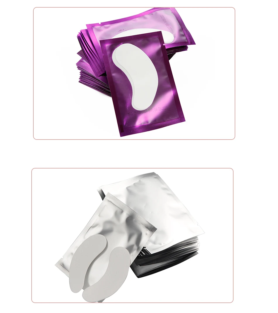 Pares de Almofadas de Papel para Extensão de Cílios sob os Cílios de Olho Almofadas de Maquiagem Remendos de Lash de Olho Dicas de Extensão Olho Enxertada Cílios Stic 200 de 7 200 pares de almofadas de papel para