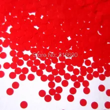2 мм матовый красный в горошек-Глиттеры для ногтей