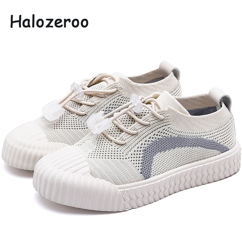 

2019 Autumn New Kids Sport Sneakers Baby Girls Mesh Casual Sneakers Children Slip On Sneakers Boys Brand Black Shoes Trainers