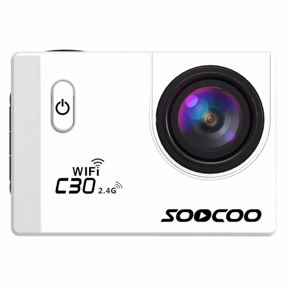 SOOCOO C30R 2' экран 170 градусов широкоугольная WiFi Спортивная экшн-камера видеокамера с водонепроницаемым корпусом чехол пульт дистанционного управления