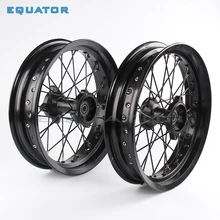 12 мм 15 мм передние 1,40x1" дюймовые задние 1,85x12" дюймовые колеса из сплава для 160cc 150CC Dirt Pit bike 12 14 дюймовые колеса