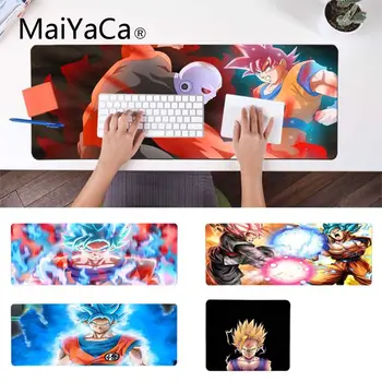 

MaiYaCa Custom Skin JIREN VS GOKU BLUE DRAGON BALL SUPER Rubber Mouse Durable Desktop Mousepad Durable Rubber Mouse Mat Pad