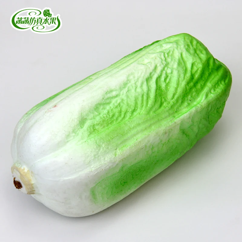 

Pe-tsai foam fake vegetables fruit model at home kitchen cabinet decoration child teaching aids