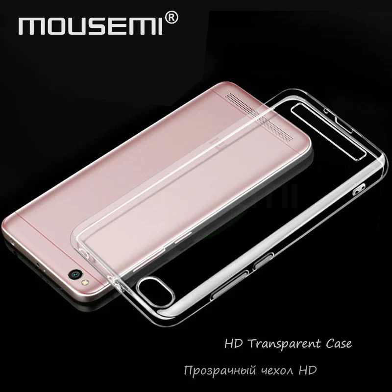 

CAPAME Cover For Xiaomi Redmi 5a 5 Plus Case Silicone Cover Back Caso Transparent Cases For Xiaomi Redmi 5a Prime note 5a Case