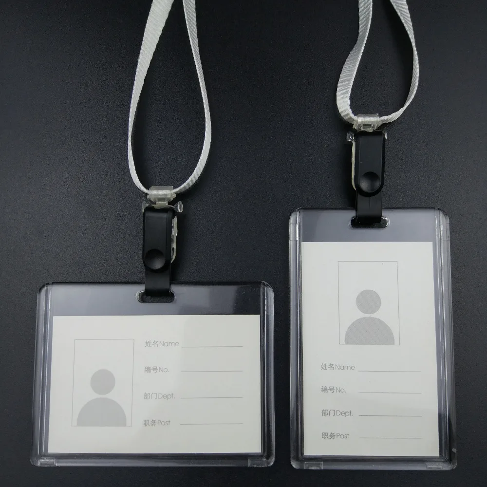 High Grade Gift Card Holders And Hanging Clip Group Work Card Badge Employee Name Card Display Brand Acrylic Crystal Passers By Brand Card Holder Card Holdercard Holder Brand Aliexpress