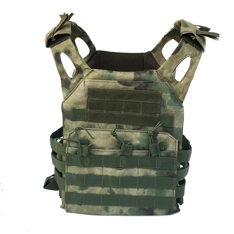 Airsoft 1000D Molle тактический жилет упрощенная версия военный нагрудный защитный открытый амфибия карманы пластина Перевозчик