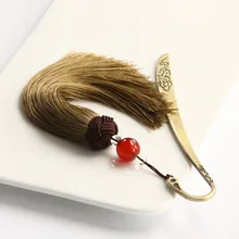 1 шт. винтажный креативный металлический классический китайский антиквариат с кисточками закладки любовь пьян отправить одноклассников подарок на день рождения