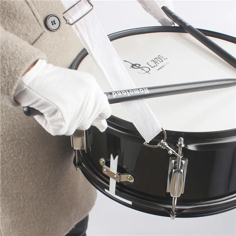 Высокое качество 14 дюймов Snare барабанная головка профессиональная Snare барабанная головка с барабанной палкой барабанный ключ ремень для студенческой группы