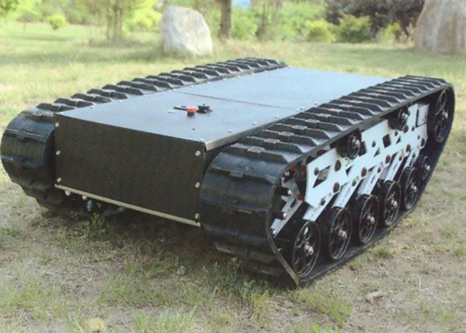 

DGCH023 Metal Tank Chassis robot platform DIY robot kit