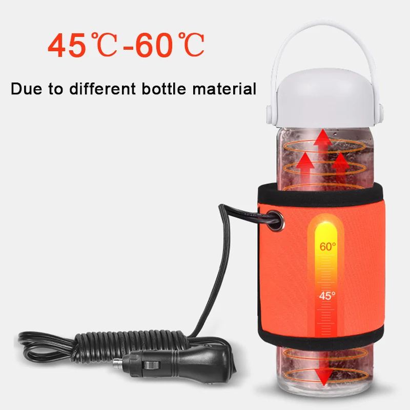 12 В 24 В Автомобильный Подогреватель напитков Coffe Baby Feed Bottle Heater Универсальный Детский подогреватель для кормления молока и чая, изоляционные пакеты для авто путешествий на открытом воздухе