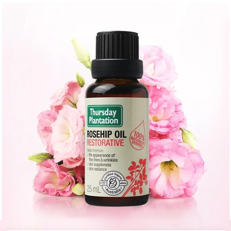 

Australia Thursday Essential Rosehip Oil for Scars Fine Lines Wrinkle Stretch Marks Uneven Skin Tone Ageing Skin Pigmentation