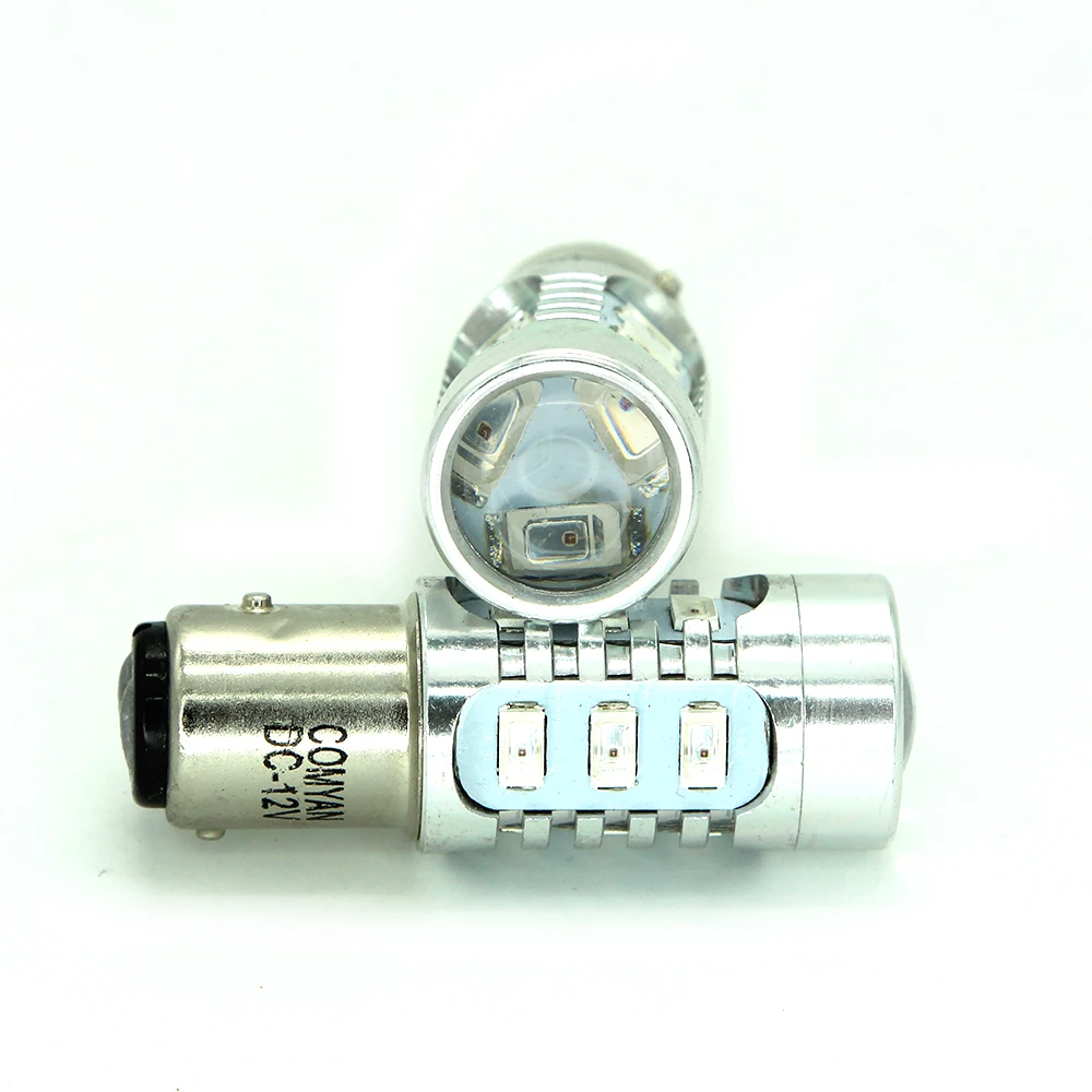 Маленький Blub 1157 BA15S 5730 15 SMD белый противотуманный хвост поворот 5 Вт светодиодный