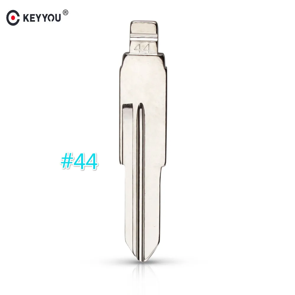

KEYYOU, металлическая пустая НЕОБРАБОТАННАЯ флип-модель KD, Модель № 44 для Chery Elegant № 44 Blade