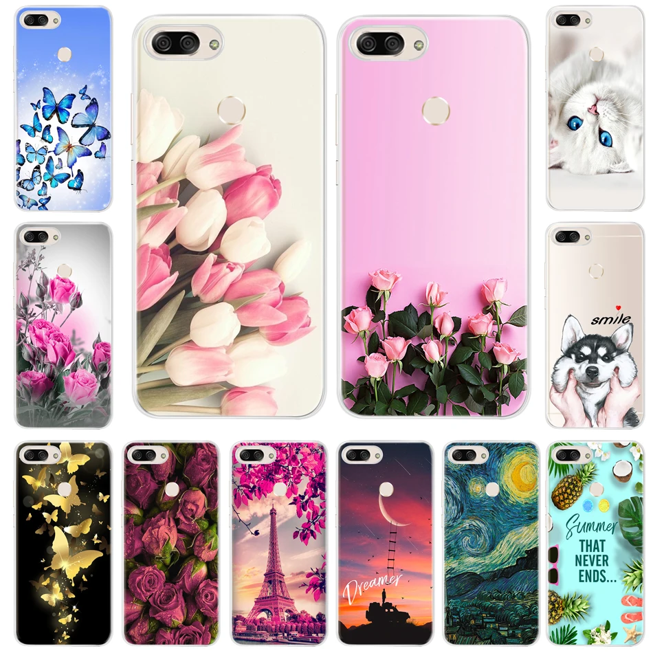 

Soft Silicone Phone Case For Asus ZenFone Pegasus 4S Max Plus M1 Case Cover For Asus ZenFone Max Plus M1 ZB570TL Coque Fundas