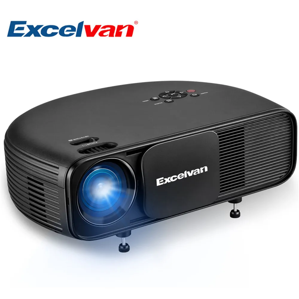 Excelvan CL760 обновленный CL720 HD ЖК проектор 3200 люмен 1280*800 светодиодный 1080P Видеоигры ТВ