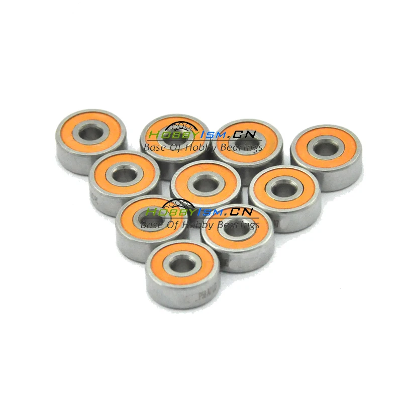 

hybrid ceramic 10pcs 4x10x4 Hybrid Stainless Lube Dry Fishing Reel Bearing SMR104C 2OS A7 LD FREE SHIPPING