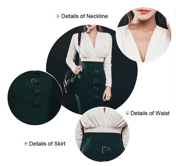 W V-neck Sexy White Slim Fit Kniting Long Sleeve Women Top Blouse Shirt Spring 2017 (11)