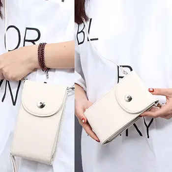 

Fashion Practical Women Mini Multi-slot Flap Crossbody Shoulder Bag Phone Holder Pouch