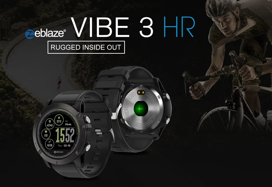 Обновленный Zeblaze VIBE 3 HR цветной дисплей ips Smartwatch IP67 Водонепроницаемый носимое устройство монитор сердечного ритма уличные умные часы