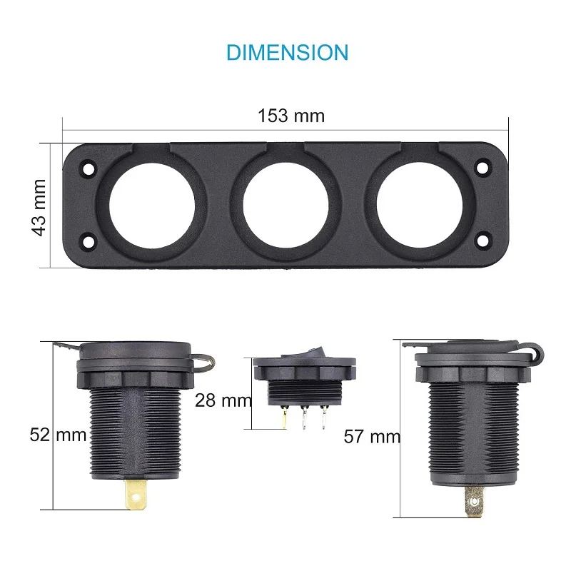 Зарядное устройство с двумя USB портами 12 14 в 4 2 А|Зажигалка| |