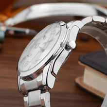muhsein NEW fashion men’s business quartz watches casual stainless steel top band wristwatch man watch