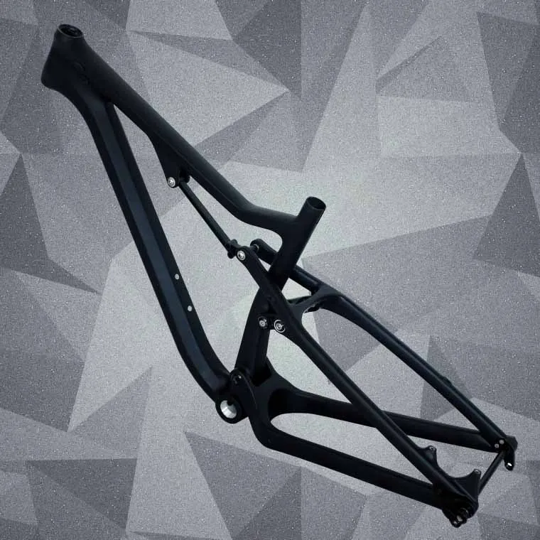 CARBON FULL SUSPENSION FAT BIKE FRAME, 26er Carbon Full Suspension Fat