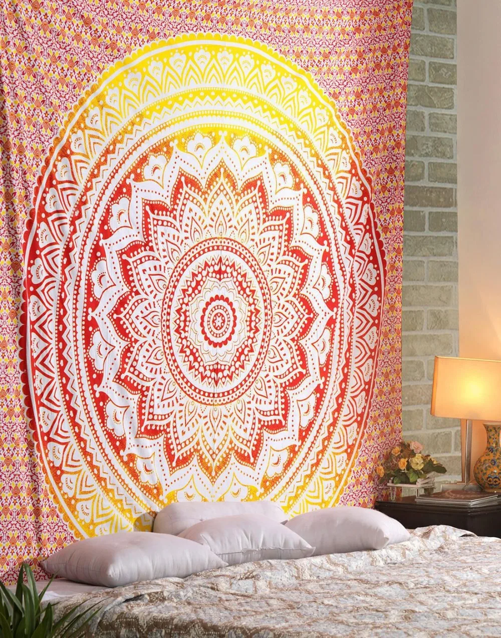 Indisch Tapisserie Mandala Wandteppich Wandbehangs Strandtuch Wandtuch Tapestry 