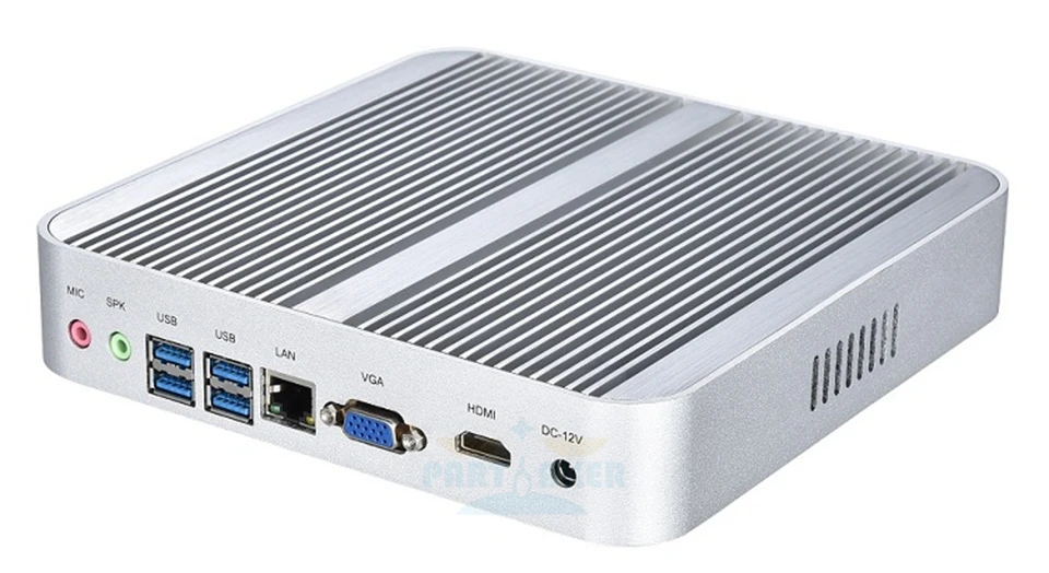 Безвентиляторный Barebone i5 Mini PC Win10 3 года гарантии Nuc компьютер Intel Core i5 4200U 4 К HTPC ТВ коробка DHL Бесплатная доставка