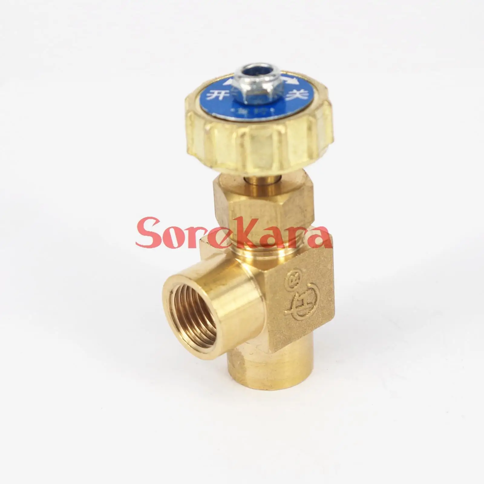 Латунный игольчатый клапан 1/4 "BSP гнездо с резьбой 0 8 МПа|Фитинги для труб| |
