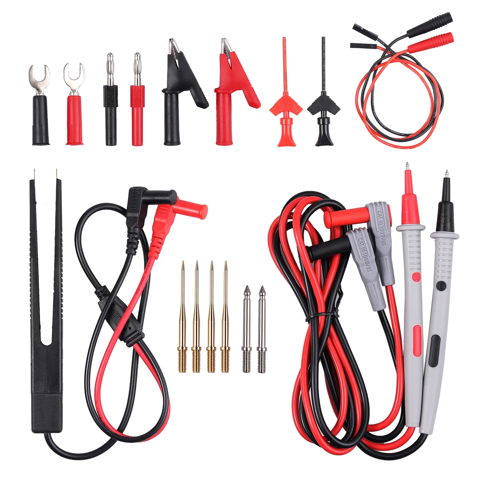 Test Probe Test Leads Test Lead Multimeters Test Clamp Probe Clip for Multimeter Test Probe Test Leads Test Lead Multimeters Test Clamp Probe Clip for Multimeter
