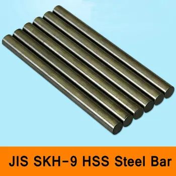

HSS Steel Bar JIS SKH9 High-strength Steel Round Bar Turning Tool High Speed Steel HSS Mold Mould DIY material 200mm 500mm Long