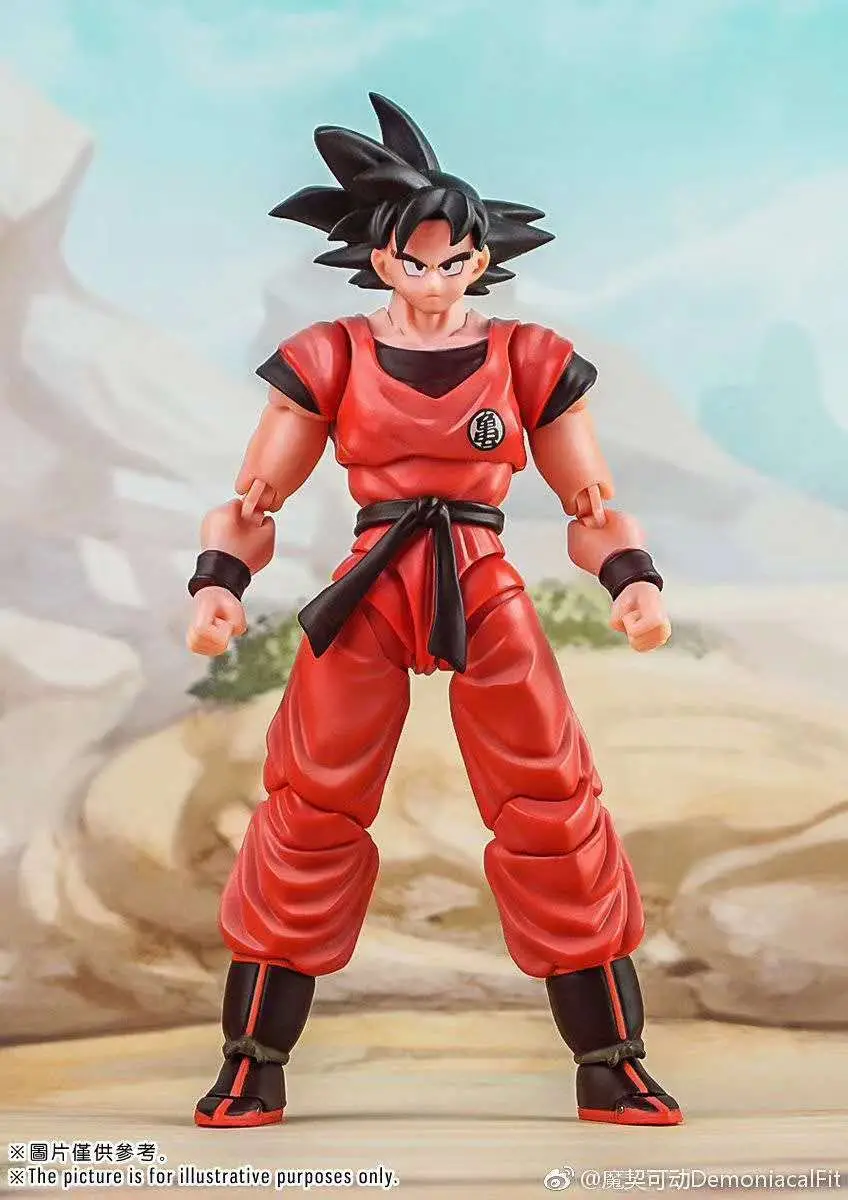 Demoniacal fit SSJ Goku kaiohken фигурка героя алого боевого художника kaiouken Dragon Ball Z игрушка son gokou Brinquedos 1/12