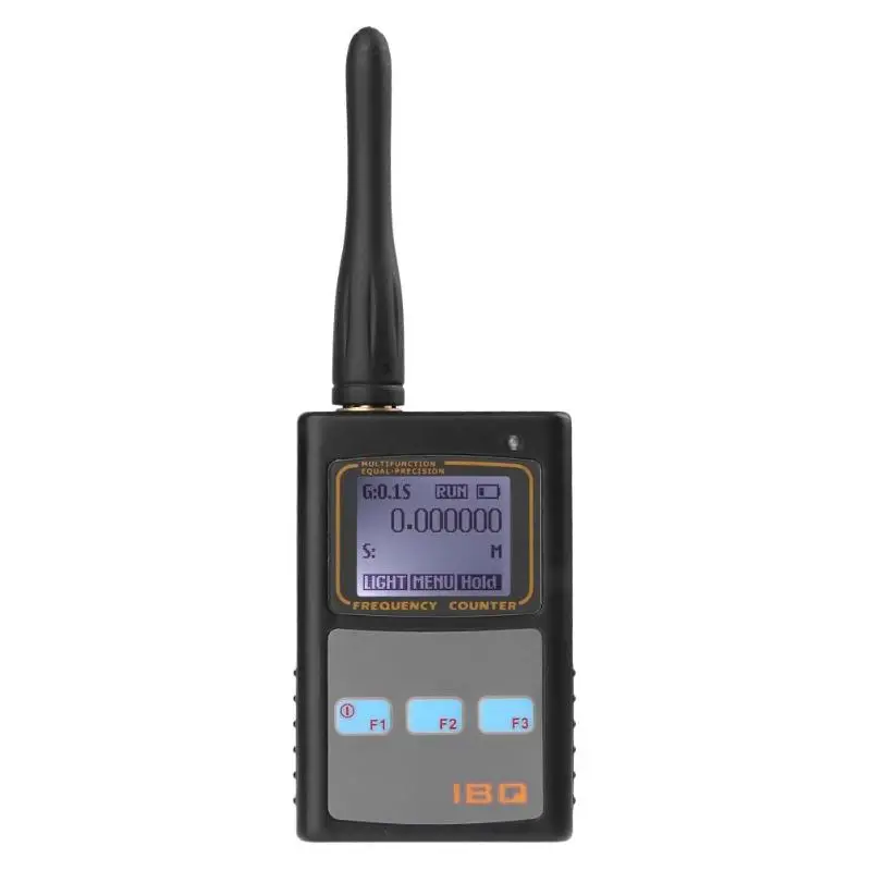 

LCD Digital Frequency Counter Handheld Cymometer Antenna Analyzer Frequency Meter 50MHz-2.6GHz for Two Way Radio