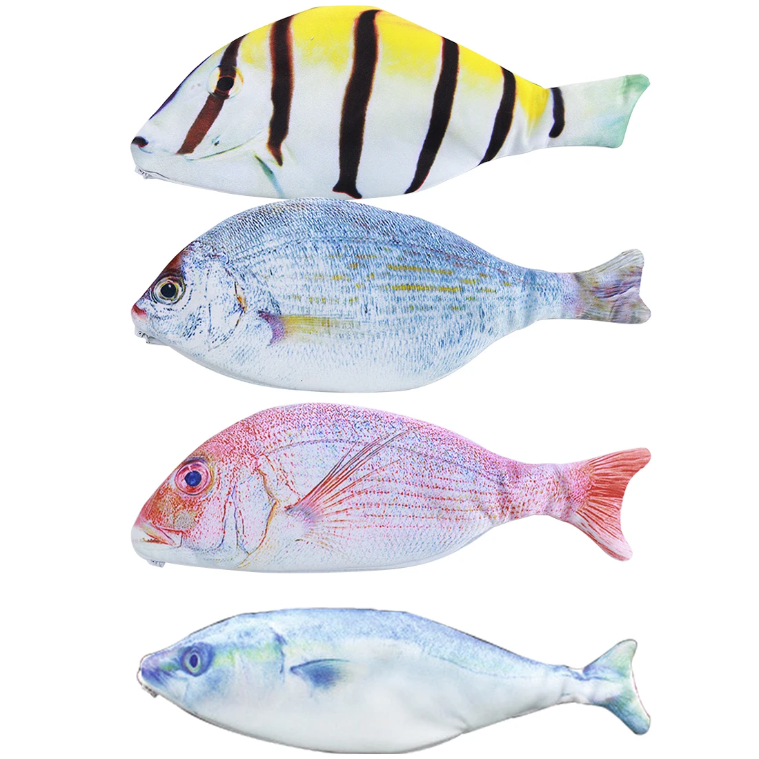 

Creative Fish Shape Pencil Case Cute Korea Style Cloth Pencils Bags School Supplies Stationery Hot Pen Box Gift
