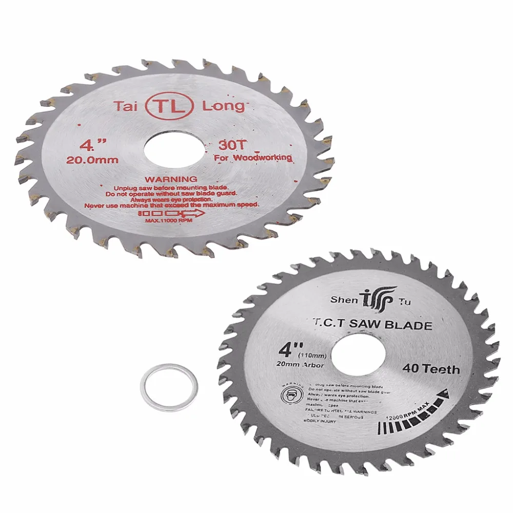 1PC 4 inch Circular Sawing Blade Wood Cutting Round Discs Sawing Cutter Tool 30T/40T -B119 mobile sawing