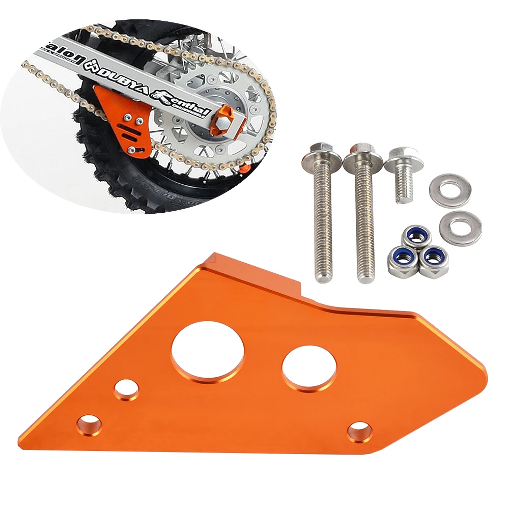 

CNC Motorcycle Chain Guide Guard Cover Protector Mountings Bracket For KTM 65 SX 65SX 2002-2015 Strengthens Bottom Chain Guide