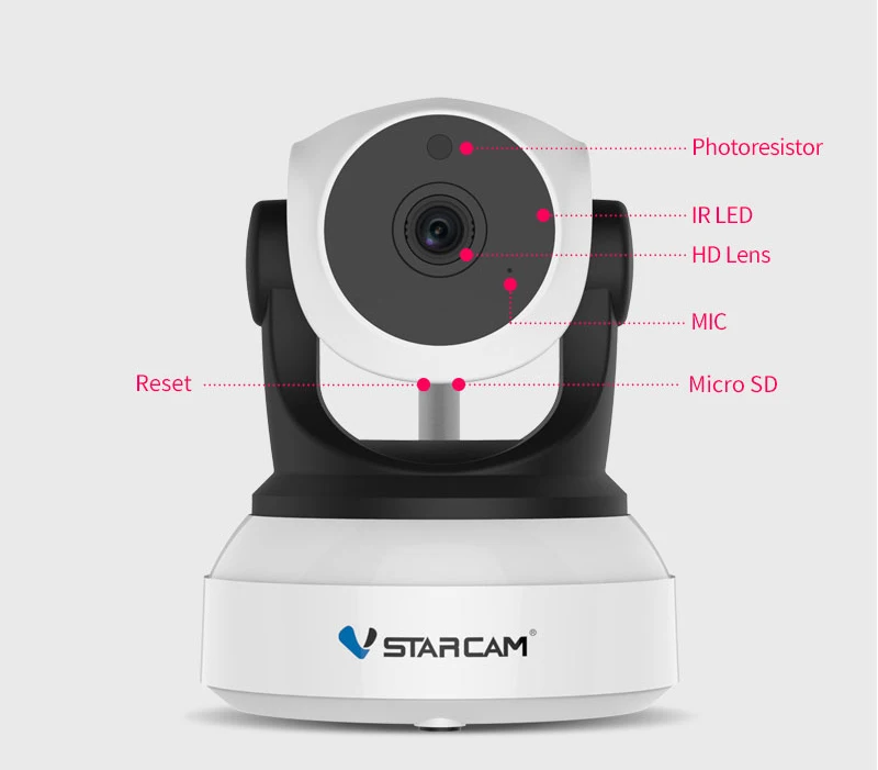 Vstarcam IP CCTV камера Wi-Fi 1080P Ipcam Видео Аудио запись Camaras De Vigilancia ночного видения Camara De Seguridad дропшиппинг