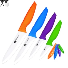 

4 Pieces Sharp Ceramic Knives XYJ Brand 2017 New Arrival Cooking Tools 3"4"5"6" Rustproof Kitchen Knife Set Best Cooking Knives