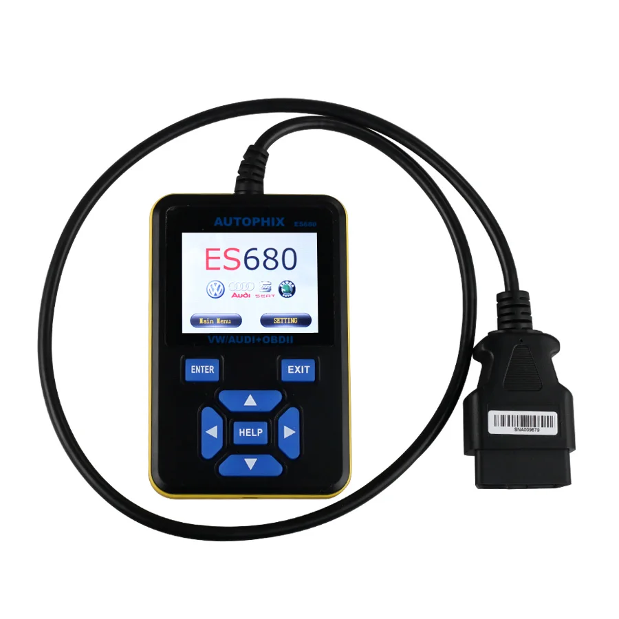 Autophix E-SCAN ES680 VG RPO+ OBD сканер нескольких языков OBDII