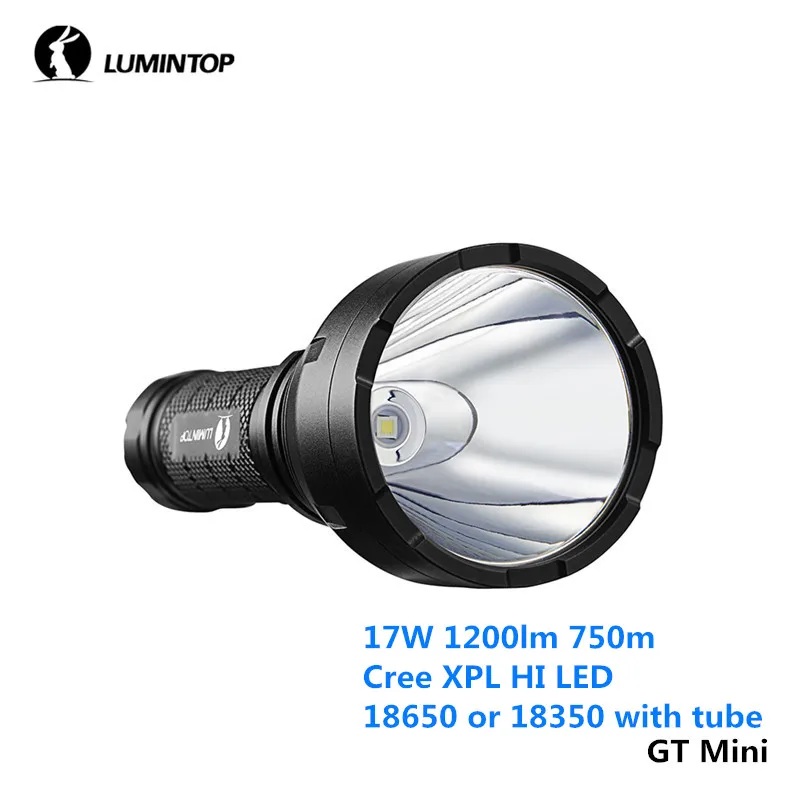 Люминесцентный GT мини 17 Вт 1200lm 750 м благодаря светодиоду Cree XPL привет светодиодный