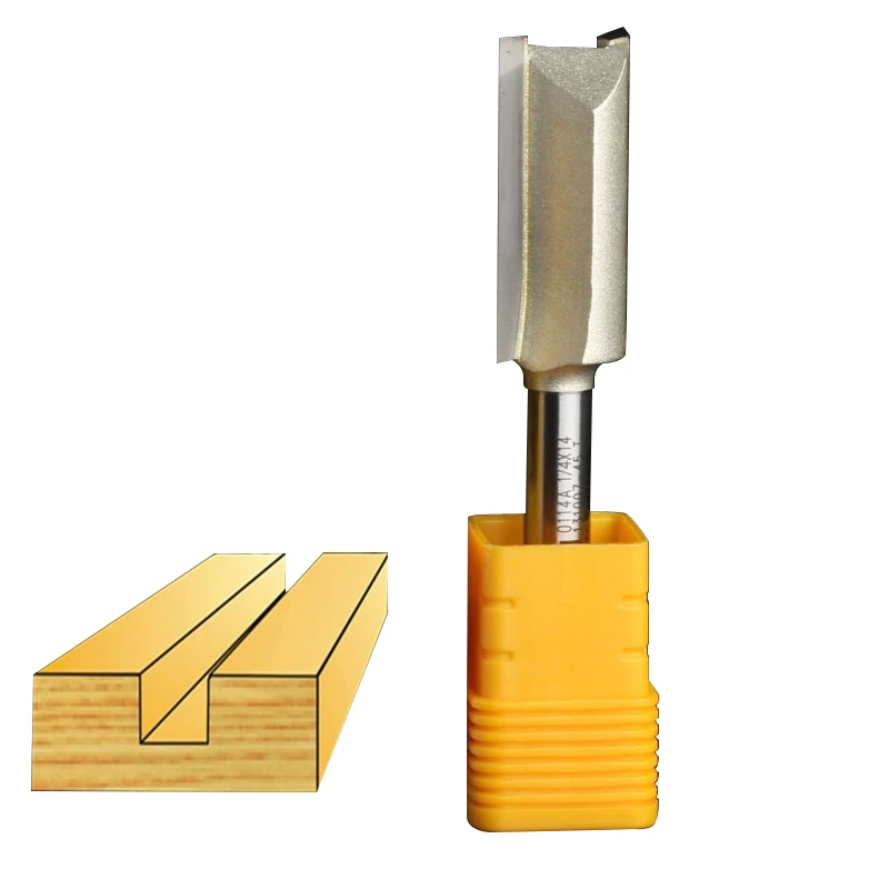 Metric Flute Straight Bit Arden Router Bit 1/4*14mm 1/4" Shank Arden A0114164 Milling